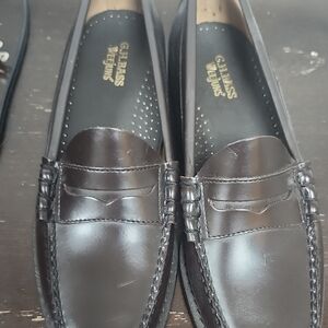 G.H. Bass & Co. Men's Dark Brown Leather Loafers